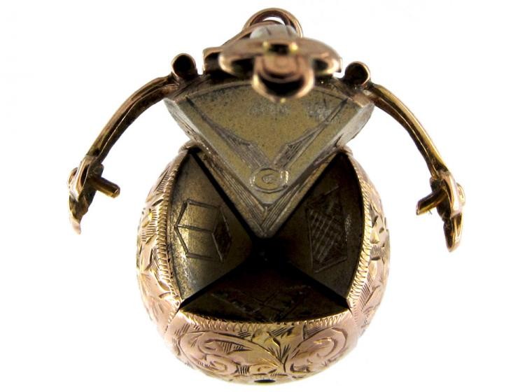 Large Gold Masonic Ball