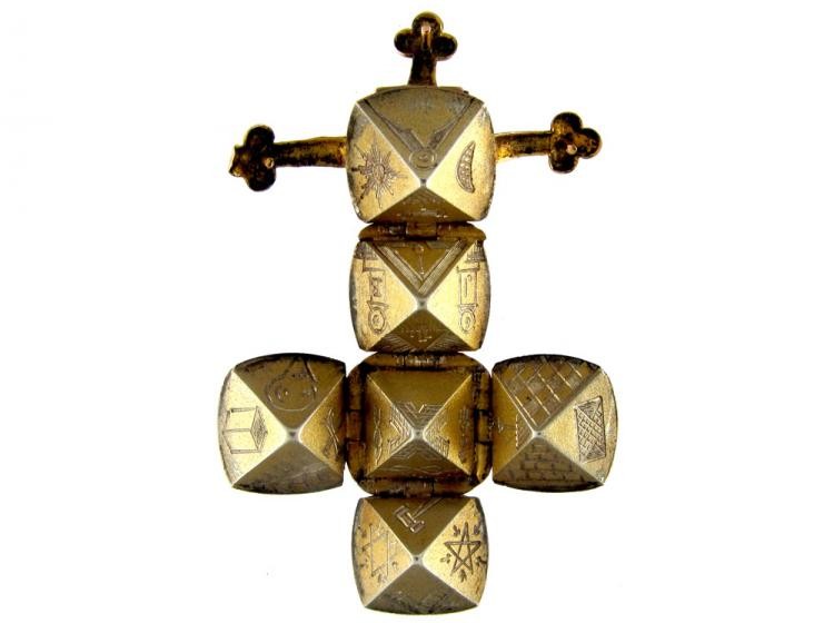 Large Gold Masonic Ball