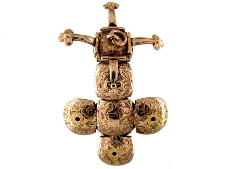 Large Gold Masonic Ball
