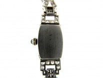 Art Deco Diamond Watch on Strap