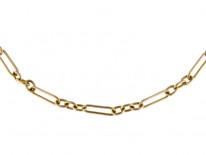 9ct Gold Edwardian Open Link Chain