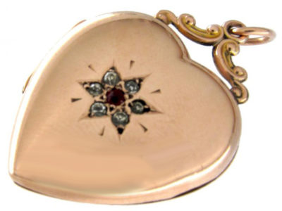 9ct Gold Heart-Shaped Locket