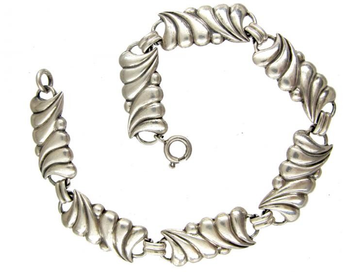 Austrian Silver Art Nouveau Bracelet
