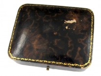 Onyx 9ct & 18ct Gold Cufflinks & Studs in Original Case