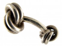 Tiffany & Co. Silver Knot Cufflinks