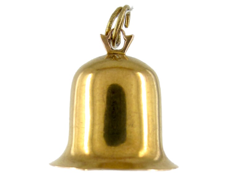 Gold Bell Charm