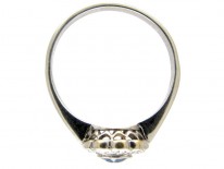 Diamond & Sapphire Edwardian Cluster Ring