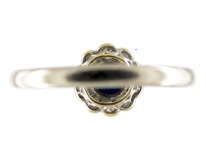 Diamond & Sapphire Edwardian Cluster Ring