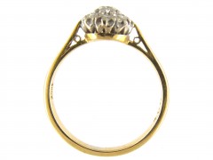 18ct & Platinum Diamond Cluster Ring