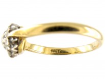 18ct & Platinum Diamond Cluster Ring