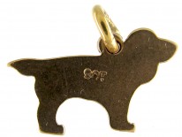 Gold Spaniel Charm