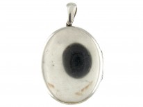 Victorian Silver Shield Locket