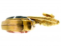 Victorian 18ct Gold Eagle Vinaigrette Locket