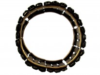Vauxhall Glass Burgundy Colour Regency Bracelet