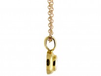 Diamond & 18ct Gold Pendant on Chain