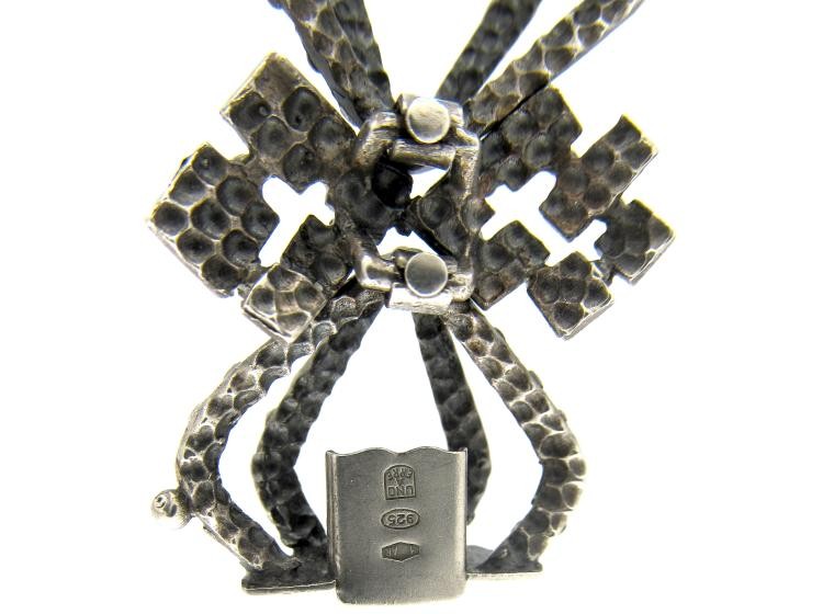 Italian 1960s Silver & Enamel Bracelet by 