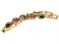 Edwardian Multi Gemstone Bracelet