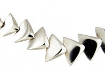 Hans Hansen Silver Scale Bracelet