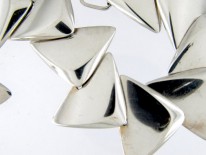 Hans Hansen Silver Scale Bracelet