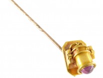 Victorian Gold Canon Tie Pin