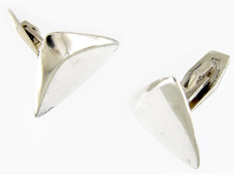 Hans Hansen Silver Cufflinks