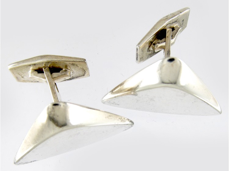 Hans Hansen Silver Cufflinks