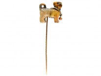 Pug Dog Enamel Tie Pin