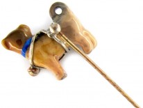 Pug Dog Enamel Tie Pin