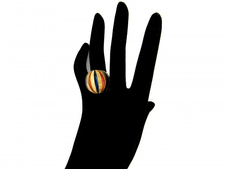 Balloon Enamel Ring