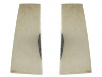 Silver Modernist Earrings