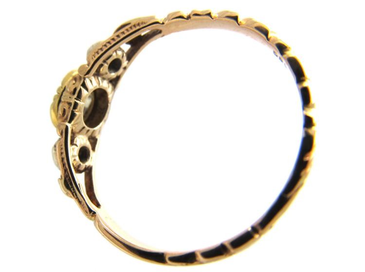 Georgian Rose Diamond Ring