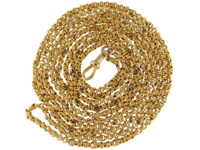 Victorian 9ct Gold Guard Chain