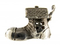 Silver Boot Charm