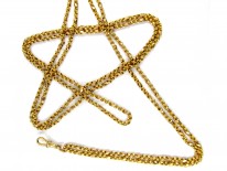 Victorian 9ct Gold Guard Chain