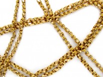 Victorian 9ct Gold Guard Chain