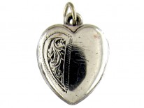 Silver Heart Charm