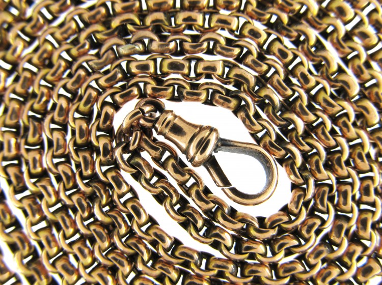 Victorian 9ct Gold Guard Chain