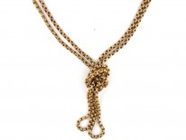 Victorian 9ct Gold Guard Chain