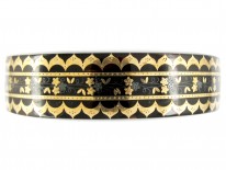 Tortoiseshell Pique Victorian Bangle