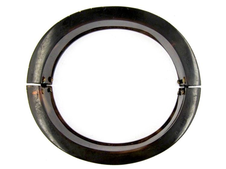 Tortoiseshell Pique Victorian Bangle