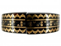 Tortoiseshell Pique Victorian Bangle