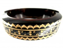 Tortoiseshell Pique Victorian Bangle