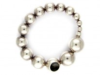 Georg Jensen Silver Ball Bracelet