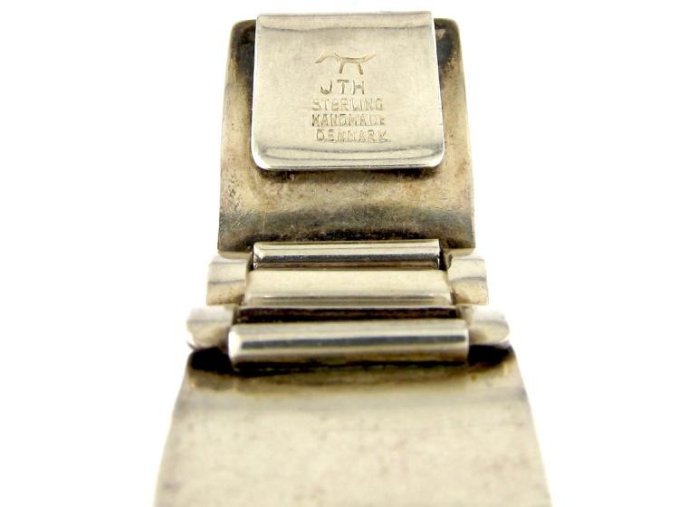 Polar Bear Silver & Enamel Bracelet