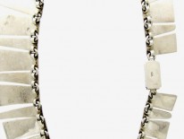 Modernist Silver Necklace