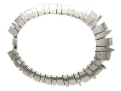 Modernist Silver Necklace
