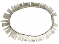 Modernist Silver Necklace