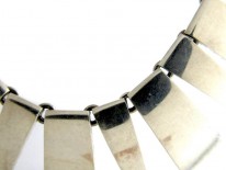 Modernist Silver Necklace