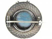 Victorian Silver Henley Boater Brooch
