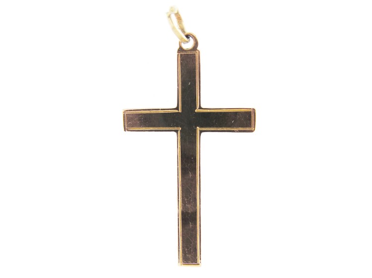 Gold Cross Charm